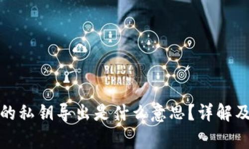 TP钱包中的私钥导出是什么意思？详解及注意事项